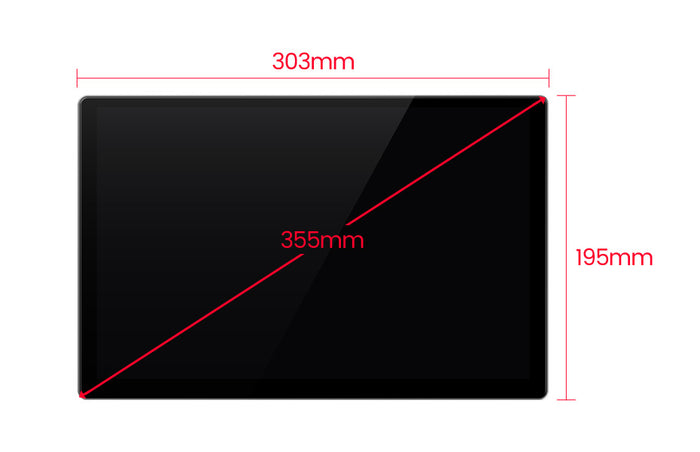 Suitable for 13inch large screen host 13inch 7862/9863 android car navigation wireless carplay