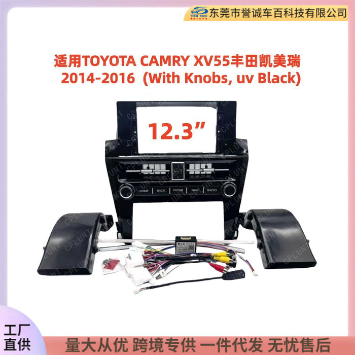 Suitable for 14-16 toyota camry toyota camry 12.3inch navigation large screen frame restoration panel