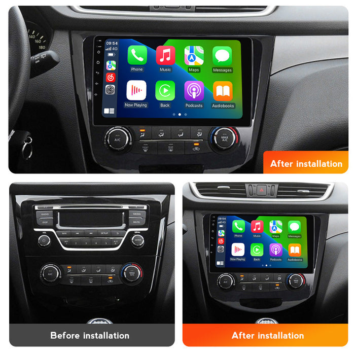 Suitable for 14 nissan x-trail rogue android large screen navigator carplay