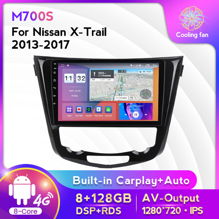 Suitable for 14 nissan x-trail rogue android large screen navigator carplay