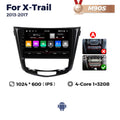 Suitable for 14 nissan x-trail rogue android large screen navigator carplay