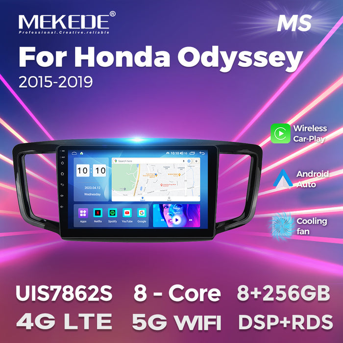 Suitable for 15-19 honda odyssey android car central control gps navigation carplay