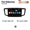 Suitable for 15-19 honda odyssey android car central control gps navigation carplay