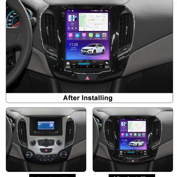 Suitable for 15-20 chevrolet cruze chevrolet cruze vertical screen android car navigation system