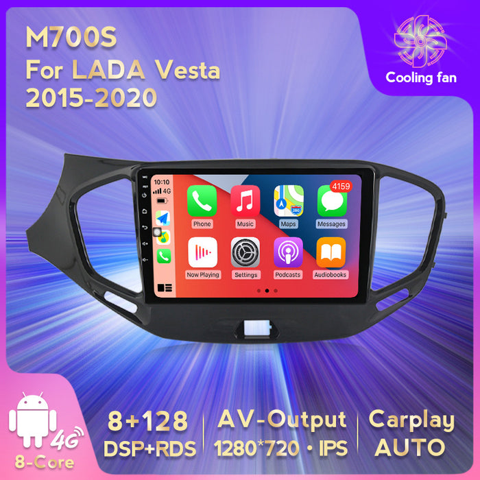 Suitable for 15-20 models of lada vesta car android central control gps navigation/wireless carplay
