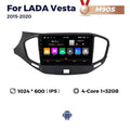 Suitable for 15-20 models of lada vesta car android central control gps navigation/wireless carplay