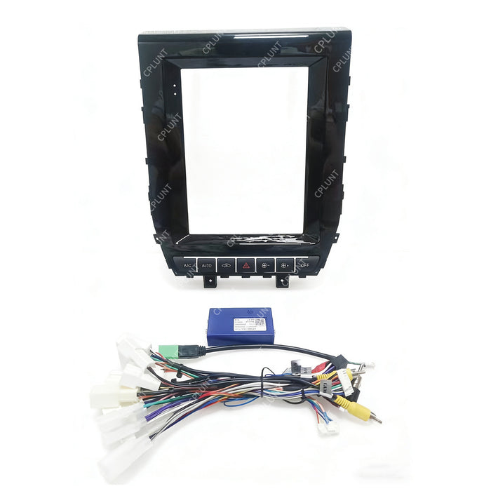 Suitable for 16-18 models toyota land crucer toyota land cruiser navigation surface frame restoration panel