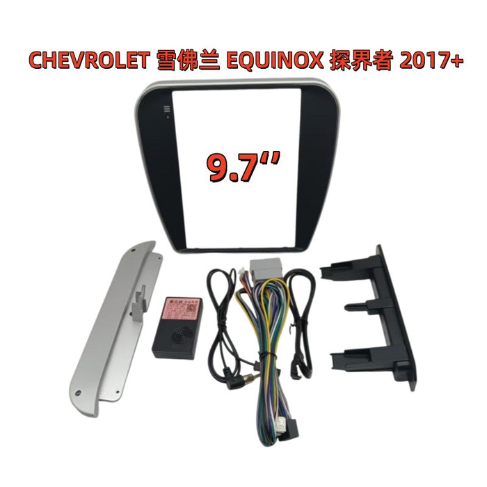 Suitable for 17 models of chevrolet equinox car central control navigation frame restoration panel