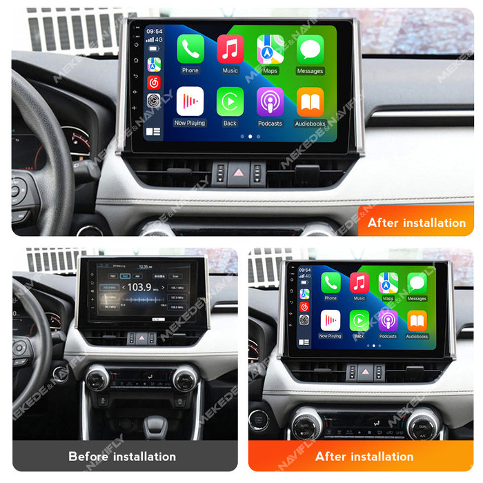 Suitable for 1din toyota rav4 2018-2020 toyota rav4 android car smart central control navigator