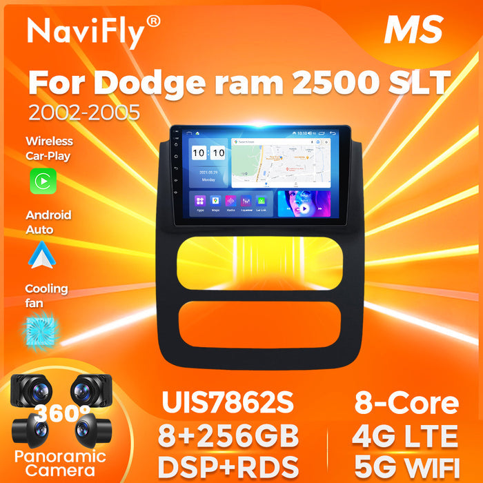 Suitable for 2002-2005 dodge ram 2500 slt ram car android large screen smart navigator