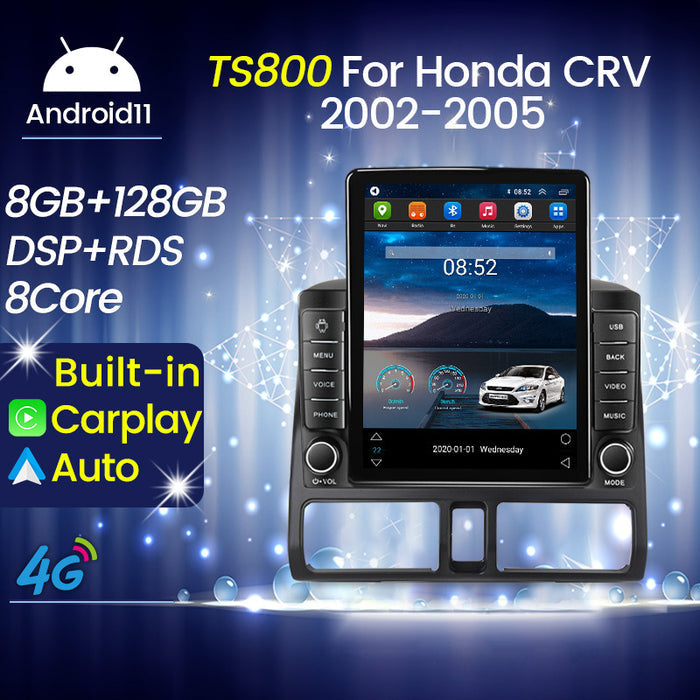 Suitable for 2002-2005 honda crv tk vertical screen car android navigation system wireless carplay head unit