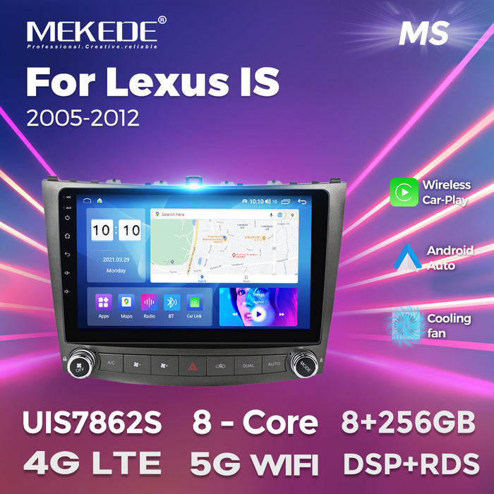 Suitable for 2005-2012 lexus is250 lexus is large screen car smart android navigator