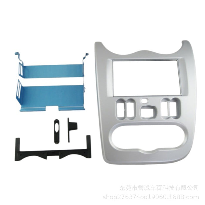 Suitable for 2010-2013 renault renault logan logan large screen navigation frame restoration panel 2din
