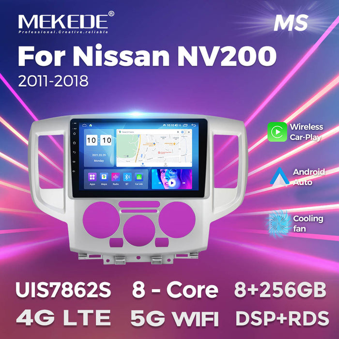 Suitable for 2011-2018 nissan nv200 car central control android navigation wireless carplay - fang yi tong 7862