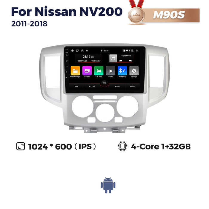 Suitable for 2011-2018 nissan nv200 car central control android navigation wireless carplay - fang yi tong 7862