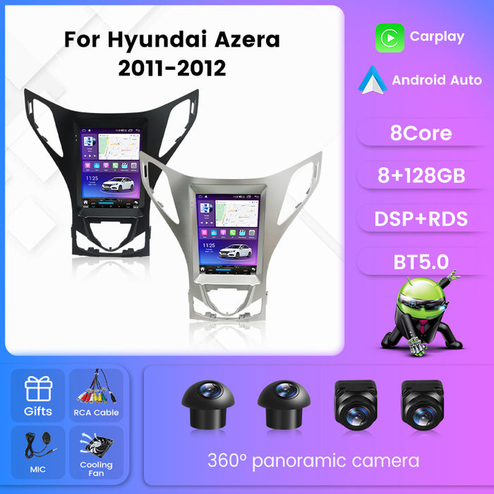Suitable for 2011 hyundai azera vertical screen android car navigation carplay