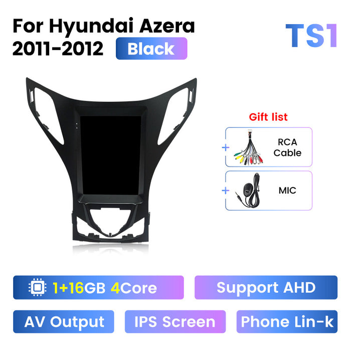 Suitable for 2011 hyundai azera vertical screen android car navigation carplay