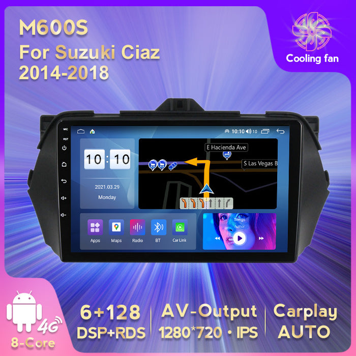 Suitable for 2014-2018 suzuki ciaz smart large screen central control car android navigation system