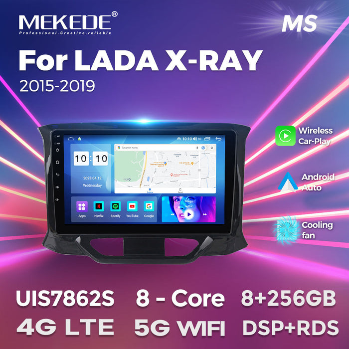 Suitable for 2015-2019 lada x-ray car android central control gps navigation/smart carplay