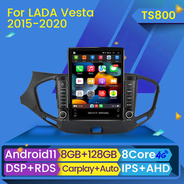 Suitable for 2015-2020 lada vesta android navigation system with vertical screen, carplay, and stone tablet