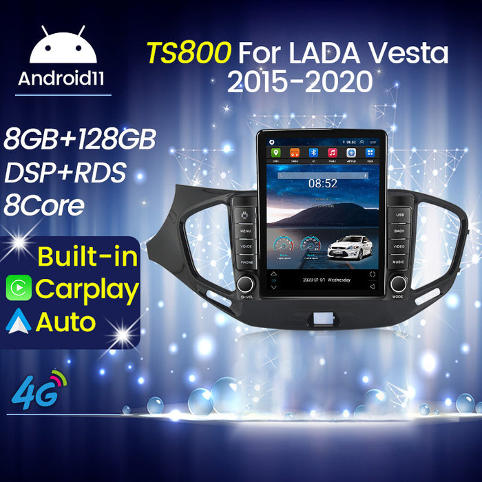 Suitable for 2015-2020 lada vesta android navigation system with vertical screen, carplay, and stone tablet