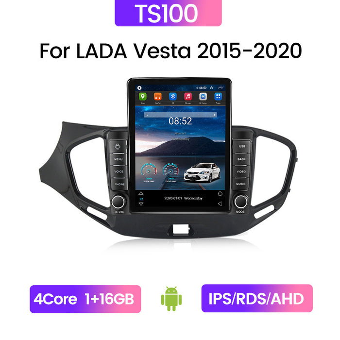 Suitable for 2015-2020 lada vesta android navigation system with vertical screen, carplay, and stone tablet