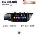 Suitable for 2017 kia k2 rio android head unit car navigation system with wireless carplay