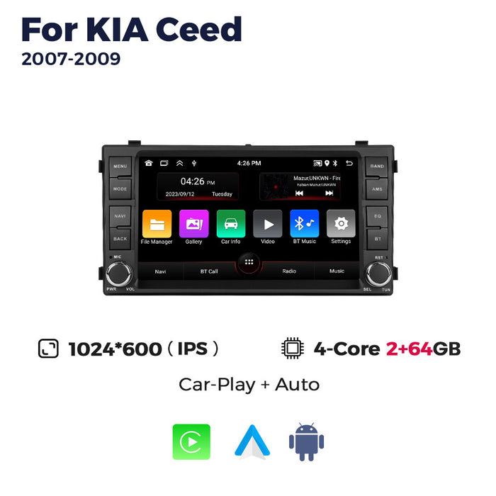 Suitable for 7inch-8227-for kia ceed 2007-2009 kia ceed android smart navigation
