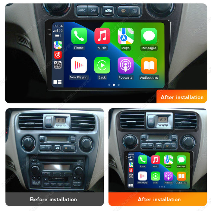 Suitable for 98-02 honda sixth generation accord accord6 android large screen car navigation wireless carplay