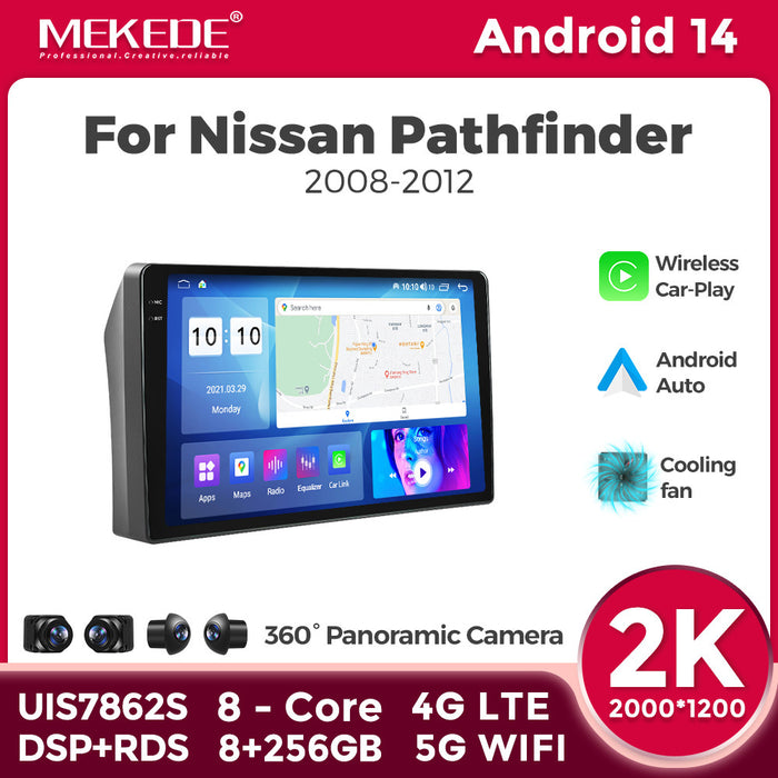 Suitable for 9inch nissan pathfinder 2008-2012 nissan pathfinder android navigator