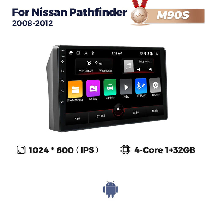 Suitable for 9inch nissan pathfinder 2008-2012 nissan pathfinder android navigator