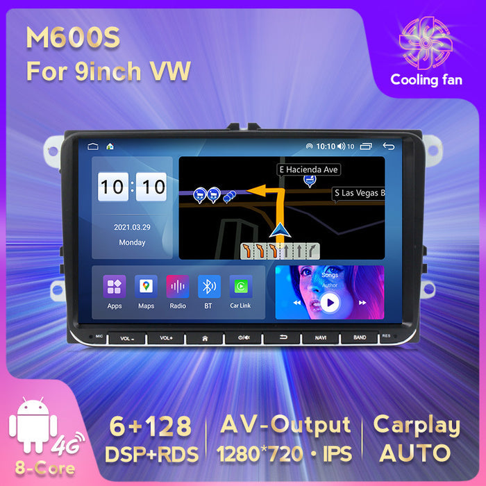Suitable for 9inch volkswagen passat sagitar santana android car central control gps navigation carplay