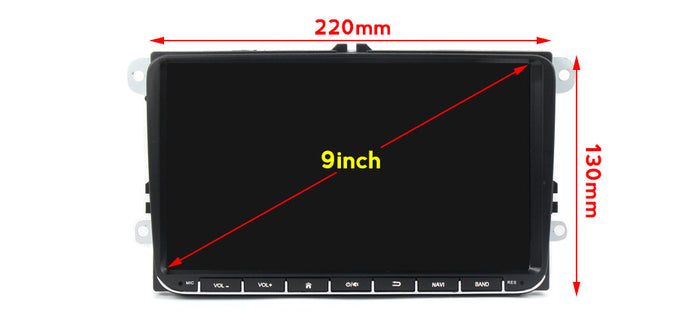 Suitable for 9inch volkswagen passat sagitar santana android car central control gps navigation carplay