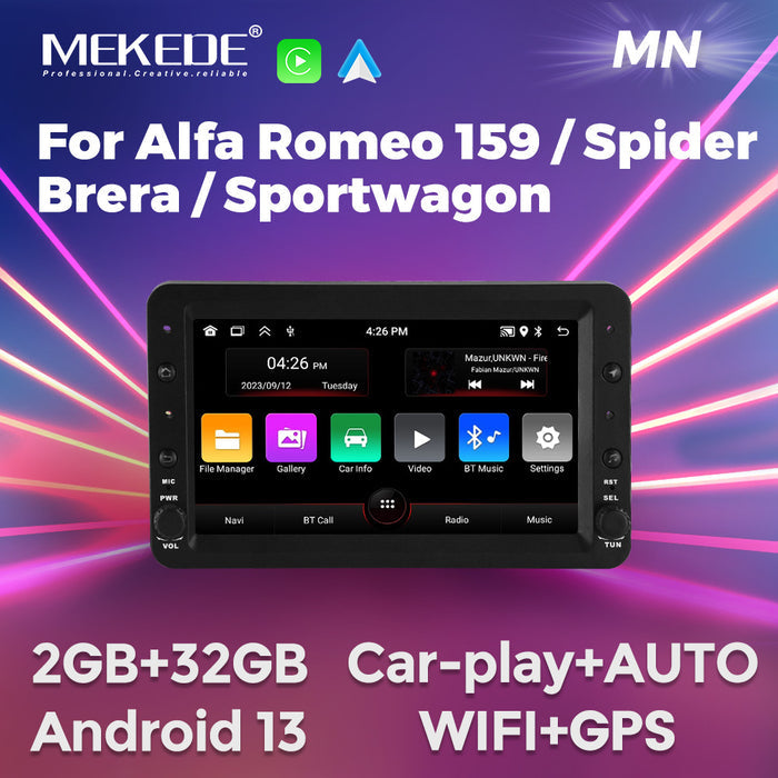 Suitable for alfa romeo 159 spider brera spor alfa romeo android navigation