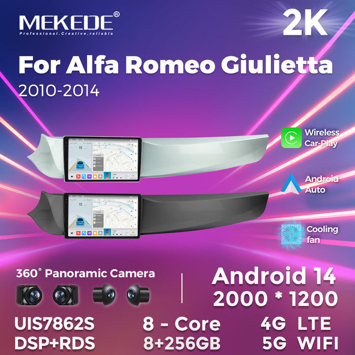 Suitable for alfa romeo giulietta 2010-2014 alfa romeo android navigator