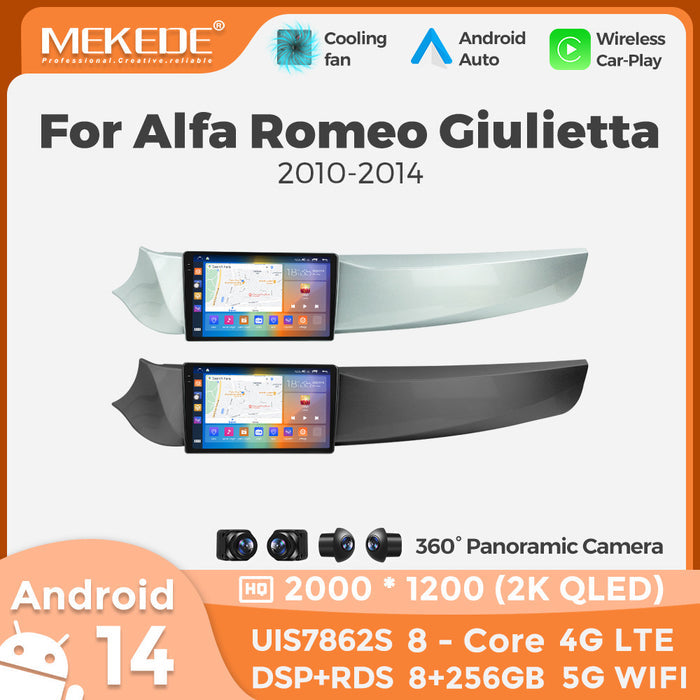 Suitable for alfa romeo giulietta 2010-2014 alfa romeo android navigator