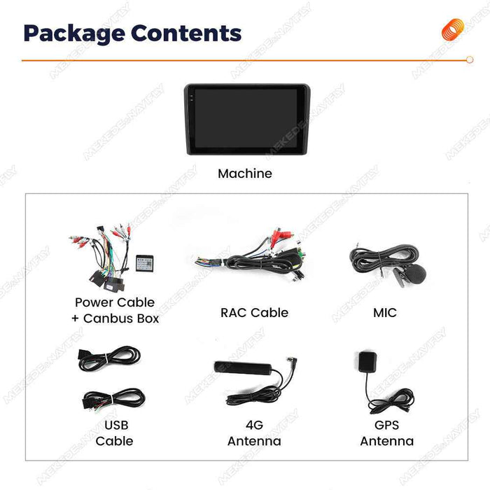 Suitable for Audi A3 2003-2013 Android large screen central control car navigation radio screen carplay