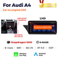 Suitable for Audi A4 A5 B8 2009-2016 Android large screen central control car navigation Bluetooth Carplay