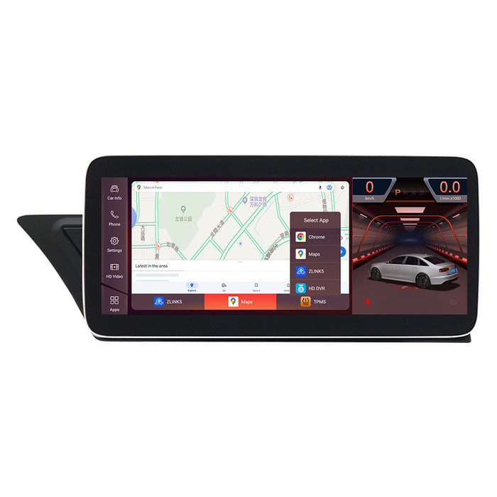 Suitable for Audi A4 A5 MINI2G Android large screen central control car navigation Bluetooth Carplay
