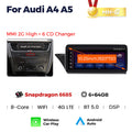 Suitable for Audi A4 A5 MINI2G Android large screen central control car navigation Bluetooth Carplay