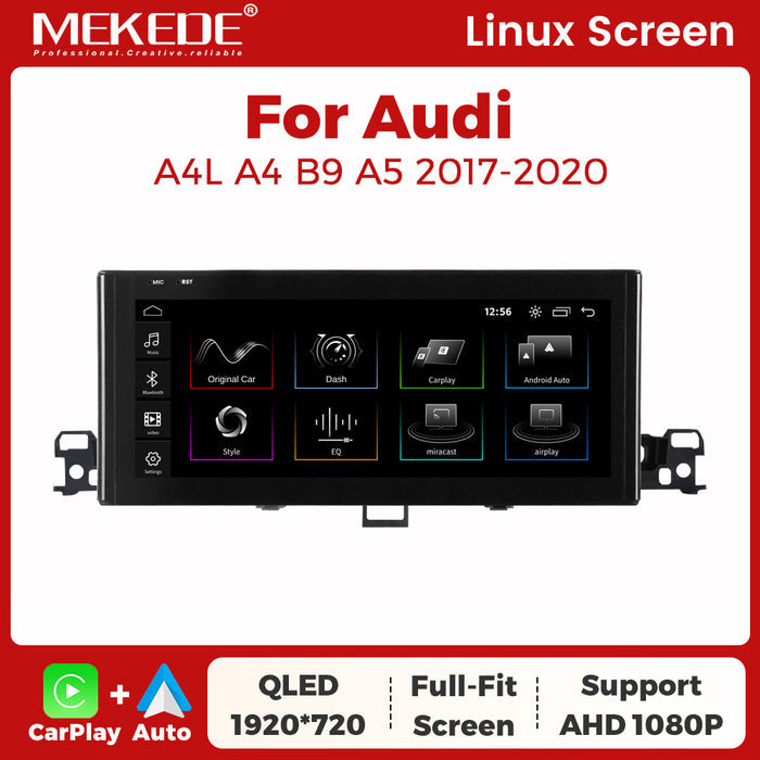 Suitable for audi a4l a4 b9 a5 2017-2020 audi a5 linuxrestoration large screen carplay