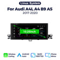 Suitable for audi a4l a4 b9 a5 2017-2020 audi a5 linuxrestoration large screen carplay