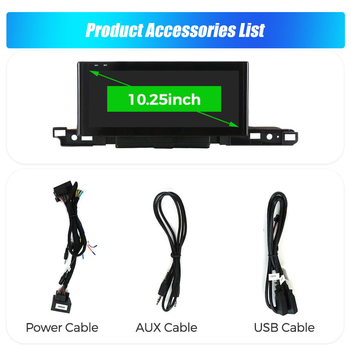 Suitable for audi a6 a6l a7 rs6 s6 s7 audi a6 linux large screen wireless carplay
