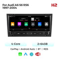 Suitable for Audi A6 S6 RS6 97-04 button Android large screen central control navigation Bluetooth radio 10.25