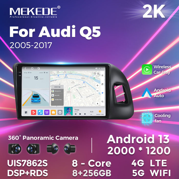 Suitable for audi q5 2010-2018 audi q5 restoration upgraded smart android large screen car navigation device