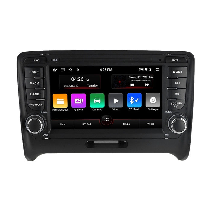 Suitable for audi tt 2008-2014, original audi tt style button car android smart navigation system