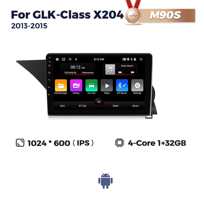 Suitable for benz glk-class x204 2013-2015 (ntg 4.5) car large screen android navigation