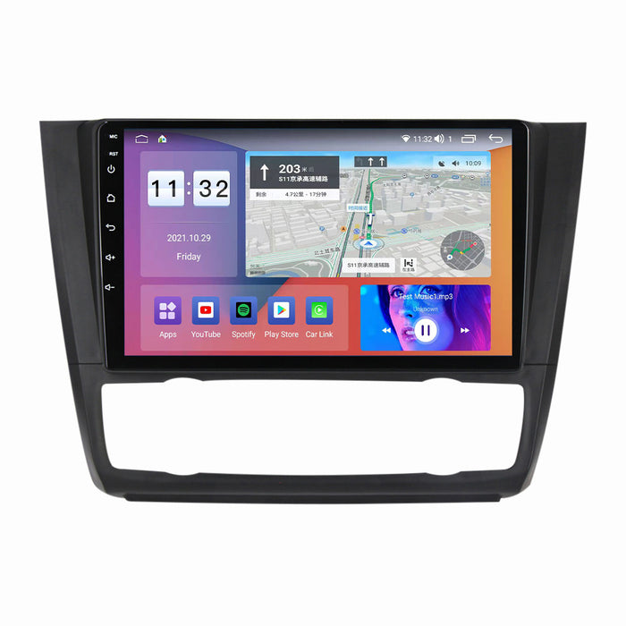 Suitable for bmw 1 series bmw e81 hd car android large screen navigator reversing image wireless carplay