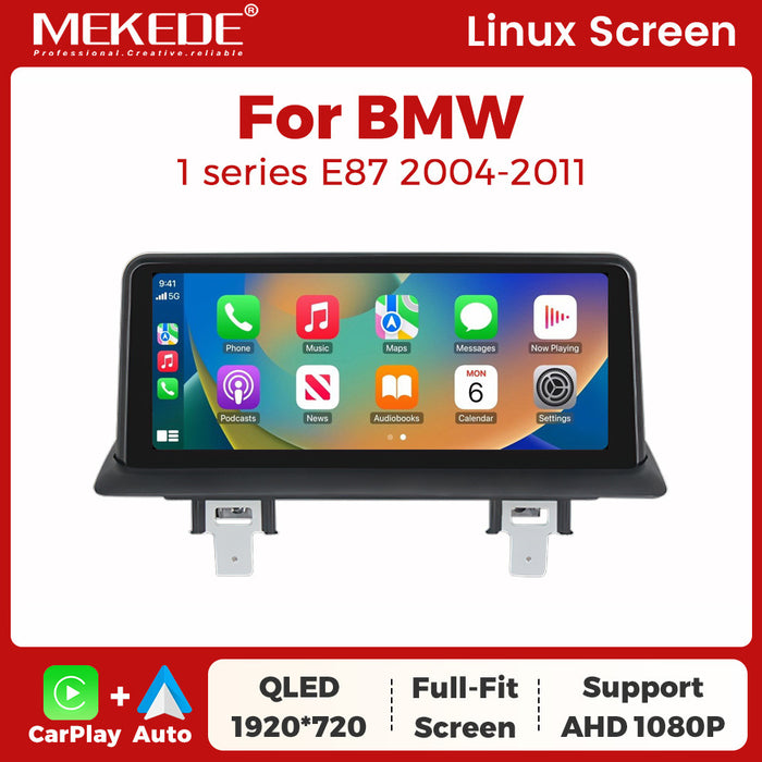 Suitable for bmw 1 series e87 2004-12 linux system restoration central control large screen carplay