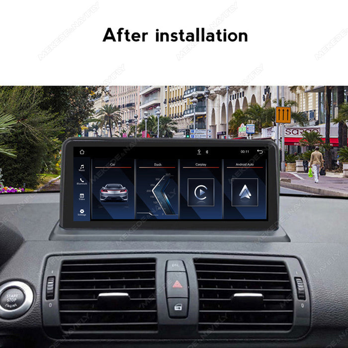 Suitable for bmw 1 series e87 2004-12 linux system restoration central control large screen carplay